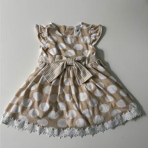 Rare Editions Girls Polka Dot Sundress 
Size 2T